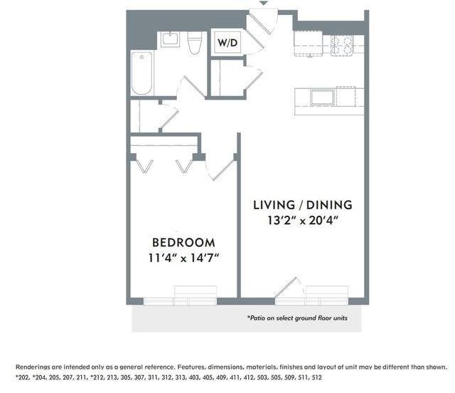 120 North Pearl Street, Unit 205