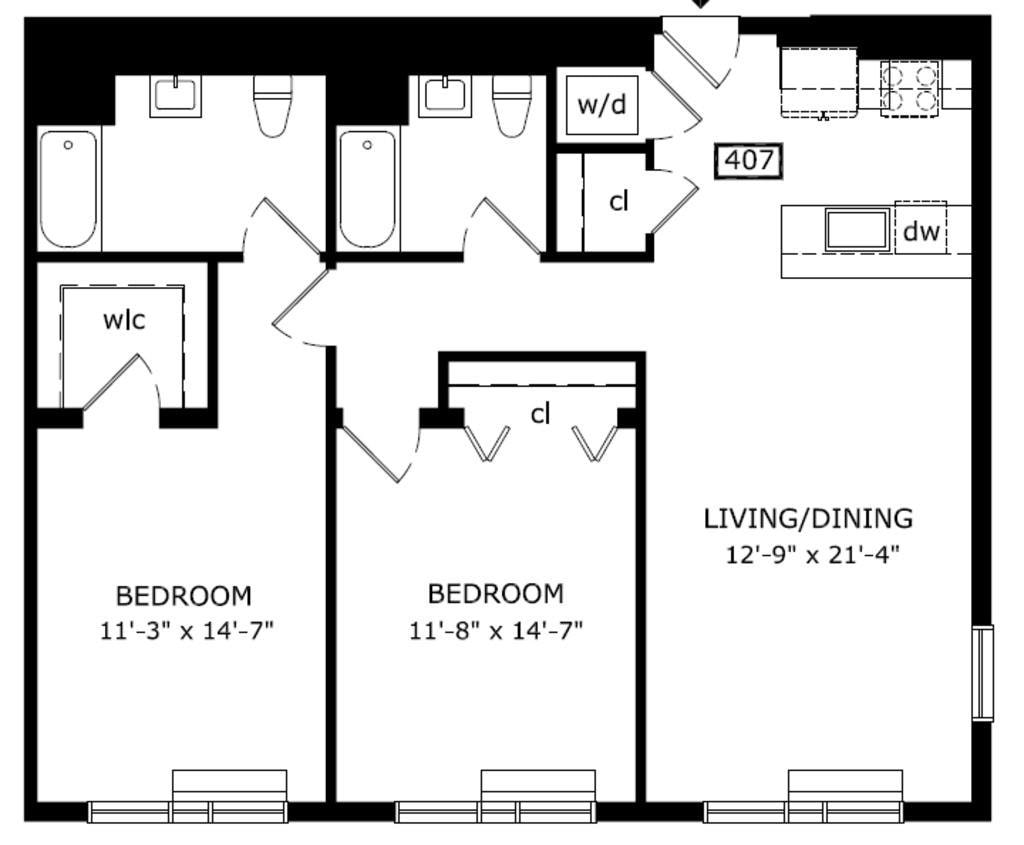 120 North Pearl Street, Unit 309 — photo 1
